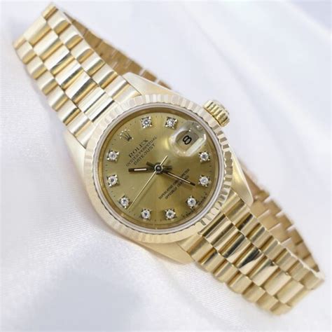 gouden rolex voor dames|Rolex Lady.